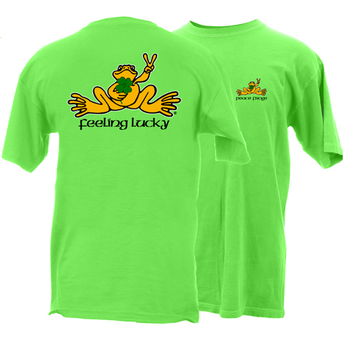 green frog t shirt